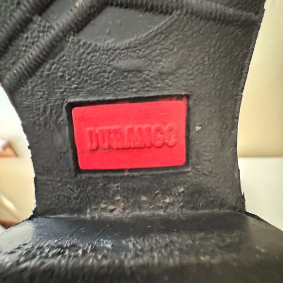 DURANGO FR200 SAFETY TOE BLACK 12” COWBOY WORK BOOTS MEN\'S Size 11 EE main image 14